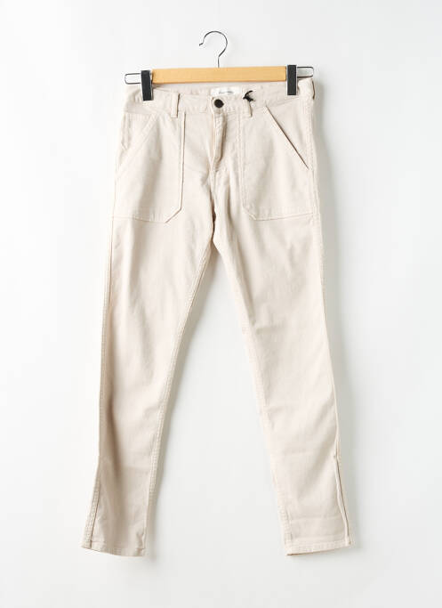 Blugi cu croială slim bej ACQUAVERDE femeie