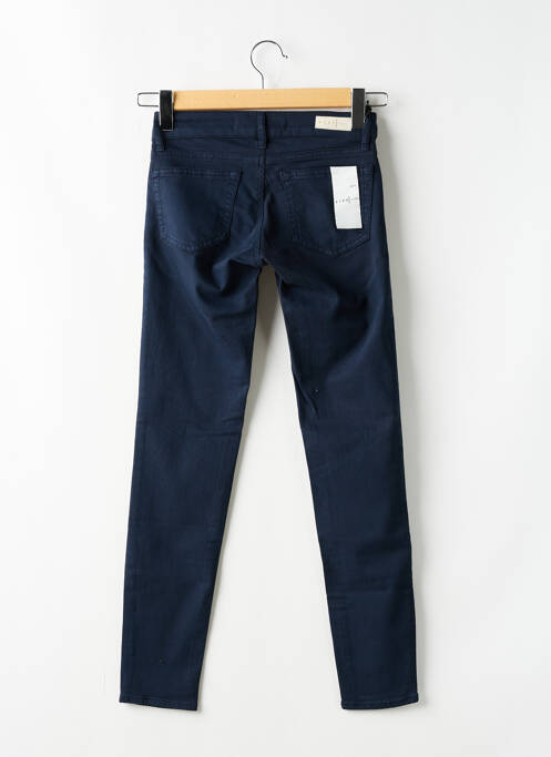 Pantalon slim albastru FIVE femeie