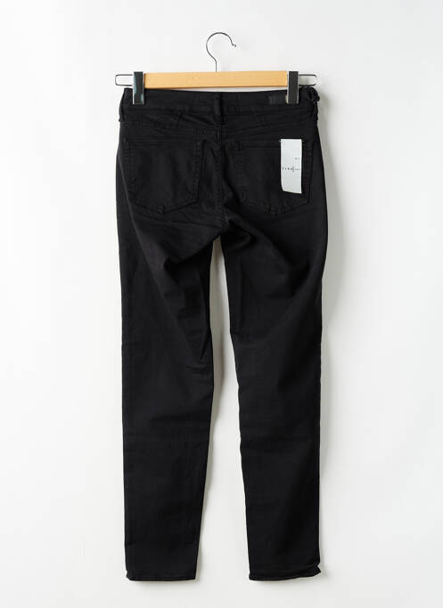 Pantalon slim negru FIVE femeie