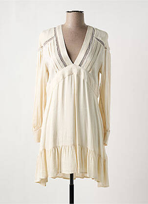 Rochie scurtă bej IRO femeie