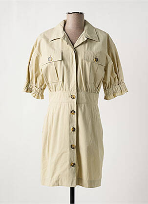 Rochie scurtă bej BA&SH femeie