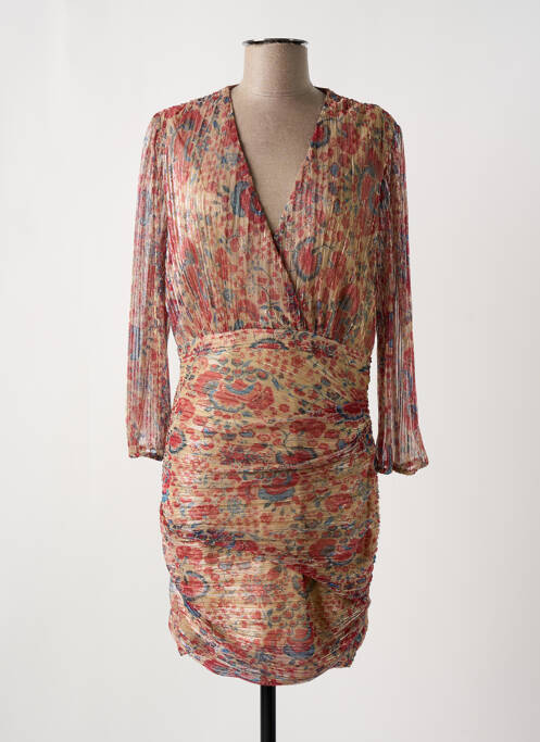 Rochie scurtă bej BA&SH femeie