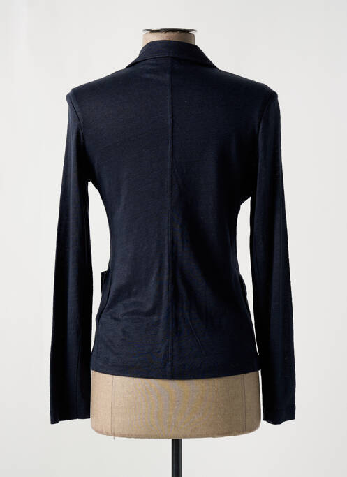 Sacou buzunare albastru MAJESTIC FILATURES femme