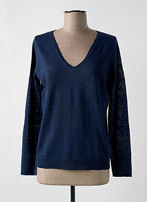 Pulover albastru HARTFORD femeie