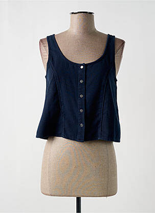 Top albastru BA&SH femeie