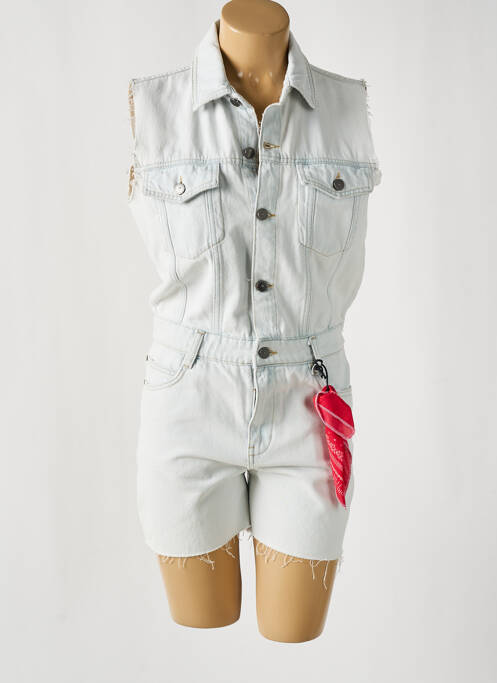 Salopetă scurtă albastru TENELLEVEN femeie