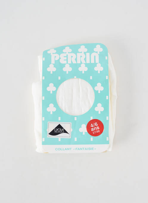 Colanți alb PERRIN fată