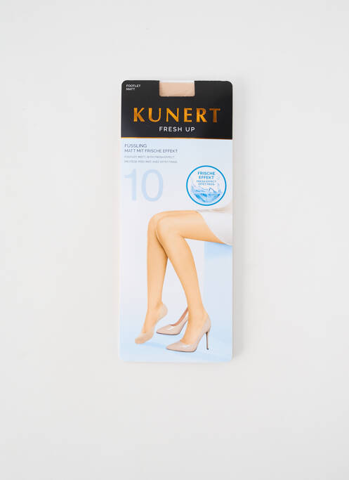 Șosete formă șosete scurte piele KUNERT femme