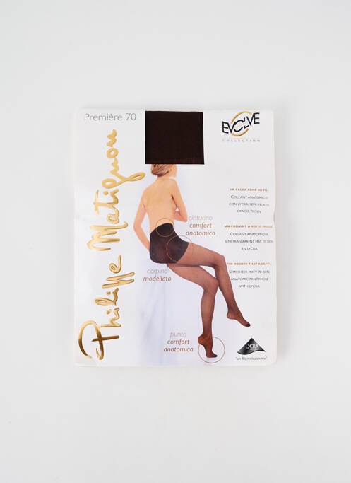 Colanți maro PHILIPPE MATIGNON femeie