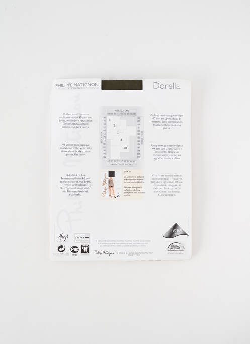 Colanți verde PHILIPPE MATIGNON femeie