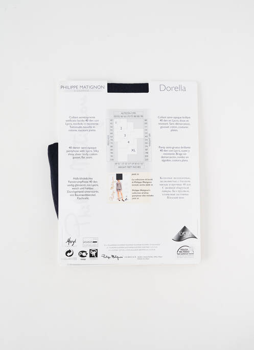 Colanți albastru PHILIPPE MATIGNON femeie