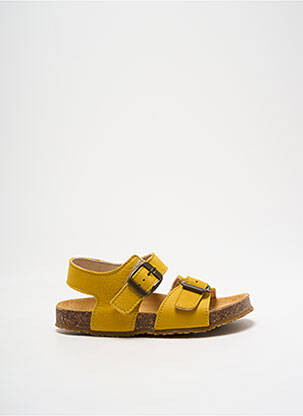 Sandale/Pantofi decupați galben BOPY băiat