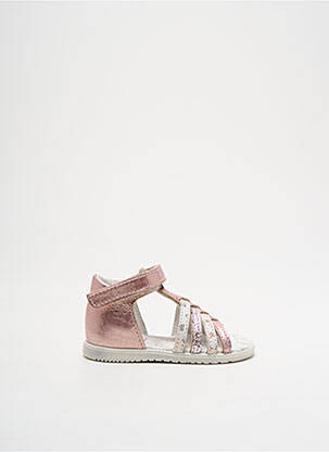 Sandale/Pantofi decupați roz BOPY fată