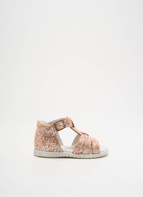 Sandale/Pantofi decupați portocaliu BOPY fată