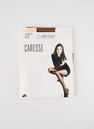 Colanți elasticitate cafe deschis CARESSE femeie