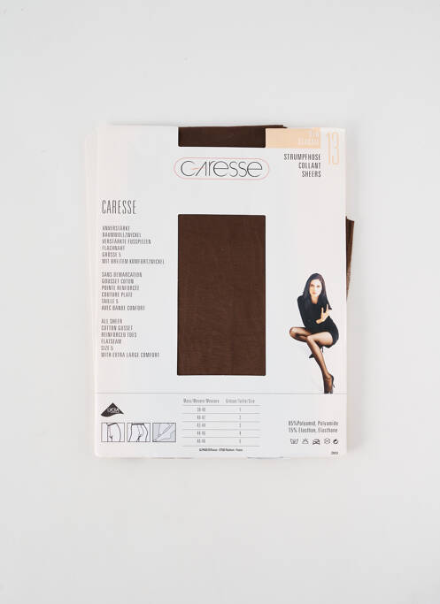 Colanți maro CARESSE femeie