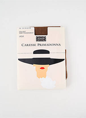 Colanți elasticitate maro KUNERT femme