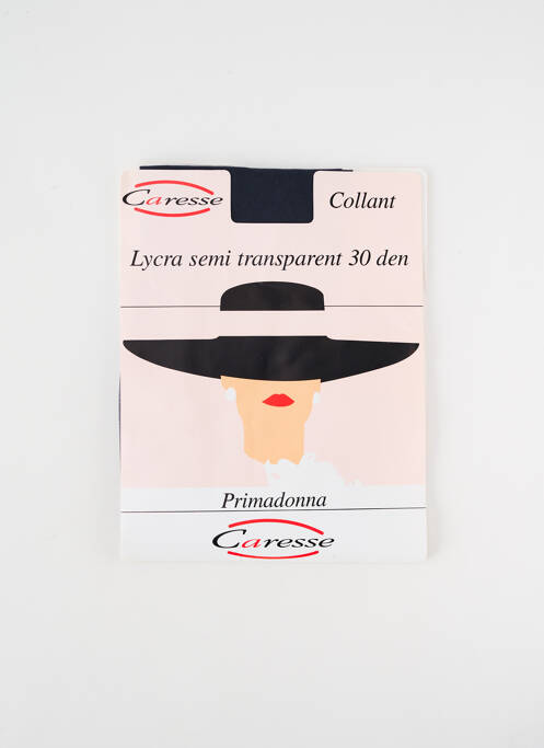 Colanți elasticitate albastru CARESSE femme