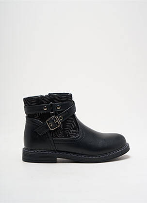 Botine/ghete material neted toc mic negru LILYBELLULE fată