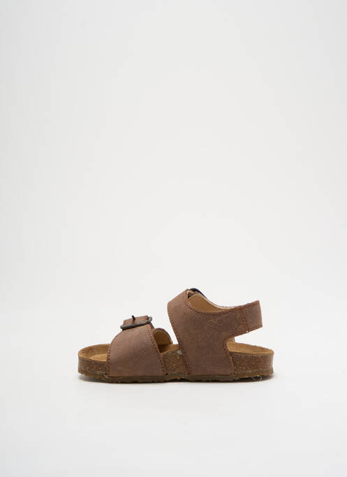 Sandale/Pantofi decupați maro BOPY băiat