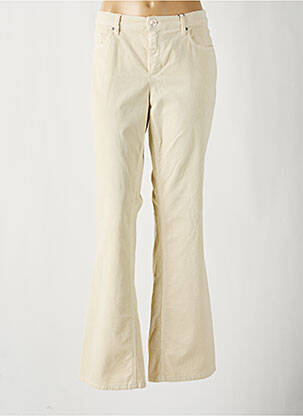 Pantalon evazat bej STARK femeie