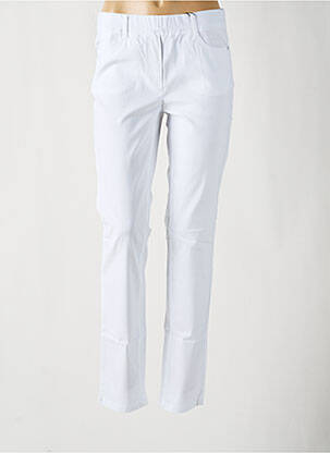Pantalon subțire alb STARK femeie