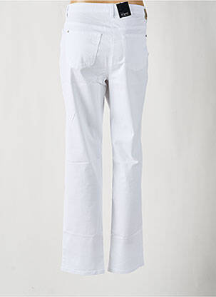 Pantalon slim buzunare alb STARK femeie