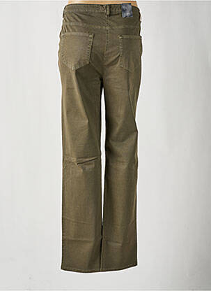 Pantalon slim buzunare verde STARK femeie