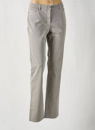 Pantalon slim buzunare bej STARK femeie