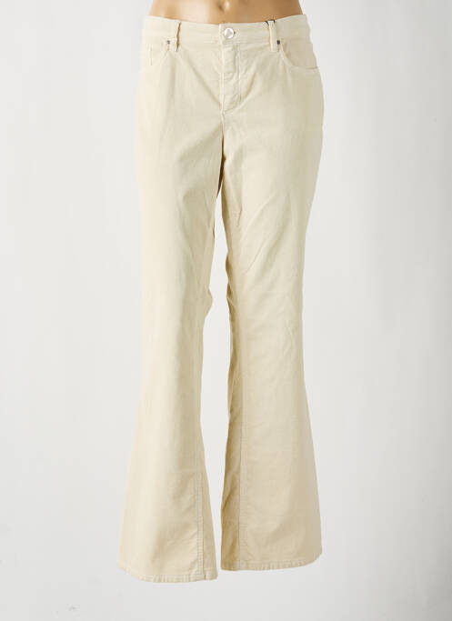 Pantalon evazat bej STARK femeie