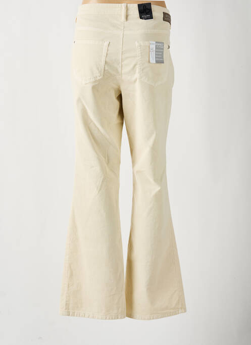 Pantalon evazat bej STARK femeie