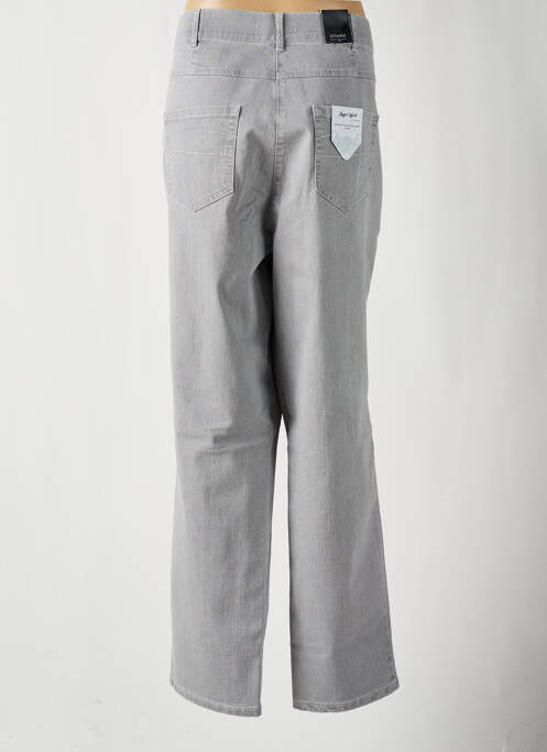 Blugi cu croială dreaptă gri STARK femeie
