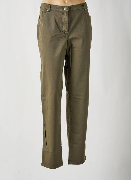 Pantalon slim verde STARK femeie