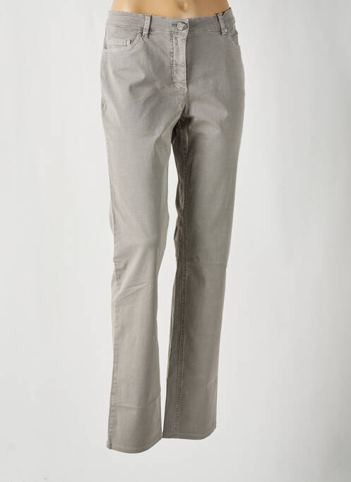 Pantalon slim bej STARK femeie