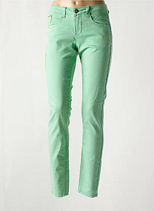 Blugi cu croială slim verde CREAM femeie