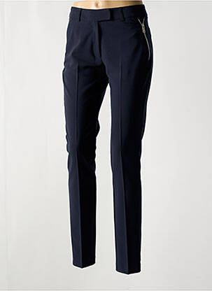 Pantalon slim albastru EVA KAYAN femeie