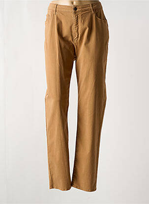 Pantalon drept bej FRANCE RIVOIRE femeie