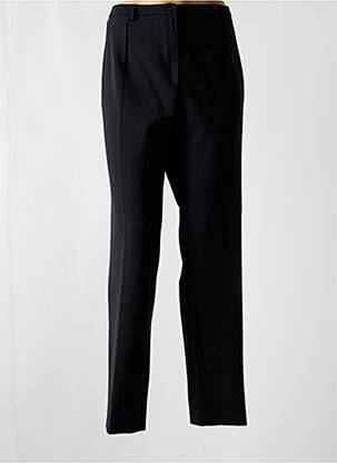 Pantalon drept țesătură crep mărime normală negru FRANCE RIVOIRE femeie