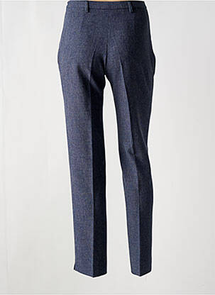 Pantalon slim talie înaltă talie înaltă albastru FRANCE RIVOIRE femeie