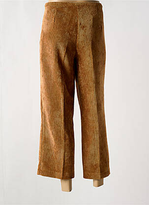 Pantalon 7/8 elasticitate mărime normală maro SIGNE NATURE femeie