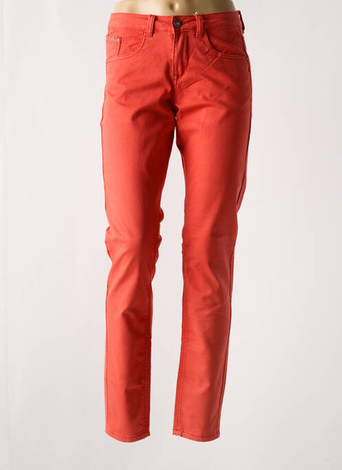 Blugi cu croială slim portocaliu CREAM femeie