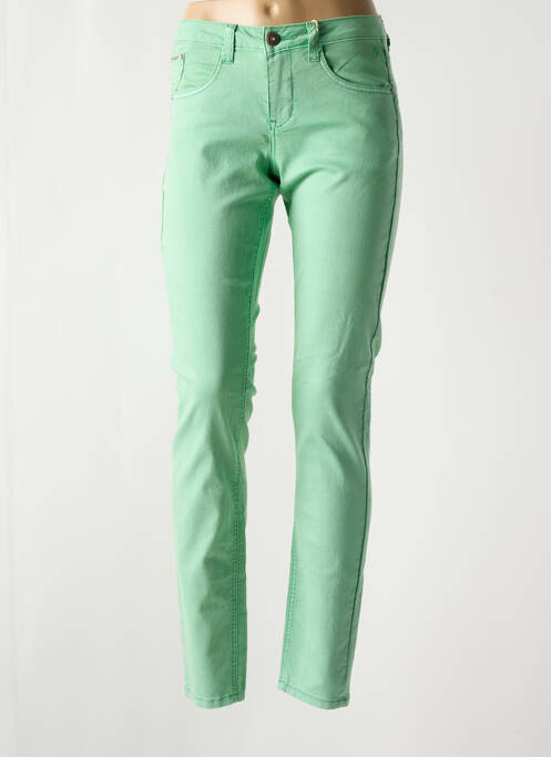 Blugi cu croială slim verde CREAM femeie