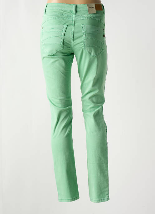 Blugi cu croială slim verde CREAM femeie