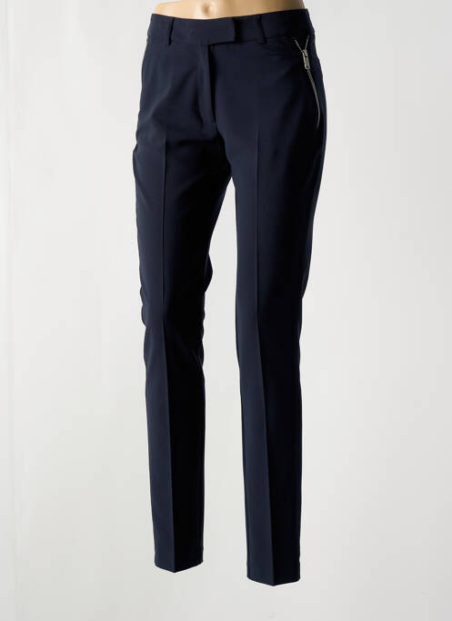 Pantalon slim albastru EVA KAYAN femeie