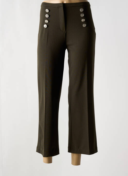 Pantalon 7/8 verde SIGNE NATURE femeie