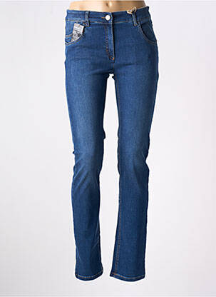 Blugi cu croială slim albastru ZERRES femeie