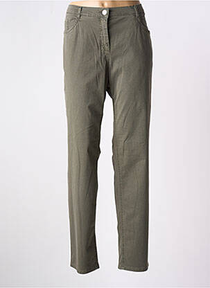 Pantalon slim verde STARK femeie