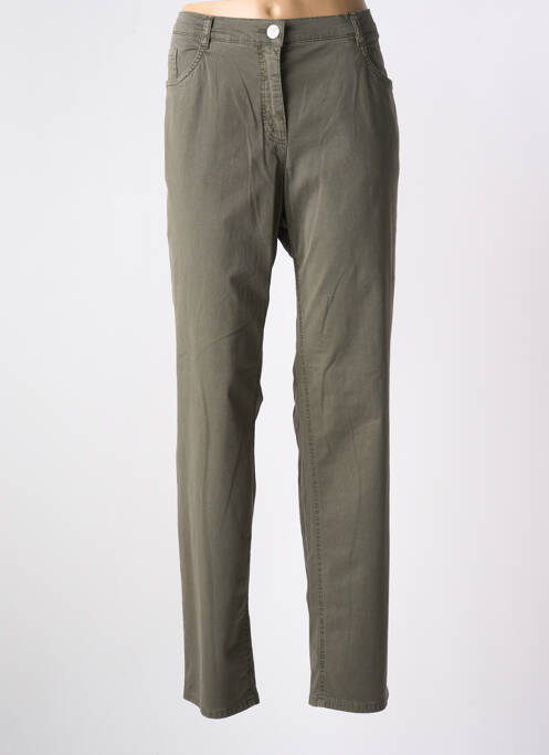 Pantalon slim verde STARK femeie