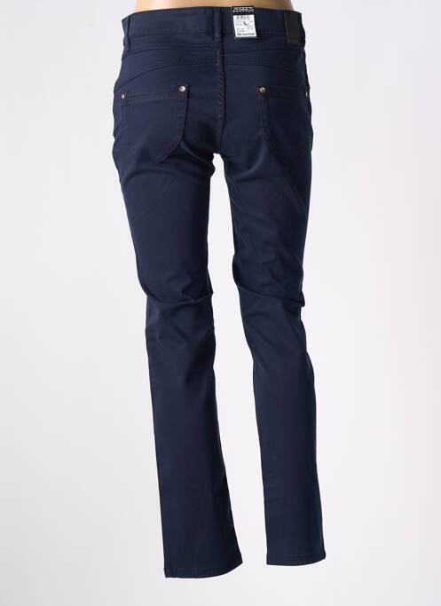 Pantalon slim albastru ZERRES femeie