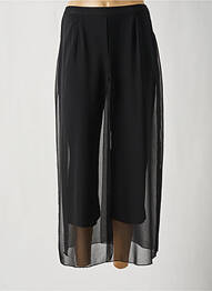 Pantalon larg închidere cu fermoar lateral mărime normală negru FRANCE RIVOIRE femme